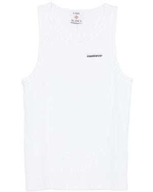 CASABLANCA T-Shirts & Vests - White