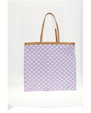 Celine Large Flat Shopper - Purple