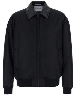 Balenciaga Bomber Twill - Blue