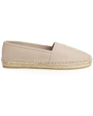 Saint Laurent "Cassandre" Espadrilles - Natural