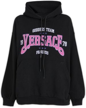 Versace Clothing Sweatshirts - Black