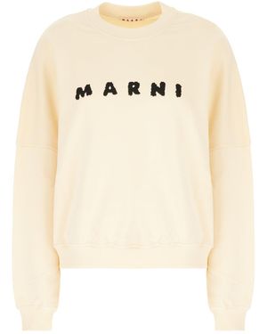 Marni Clothing Sweatshirts - Natural