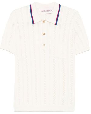 Valentino Polo Shirts - White