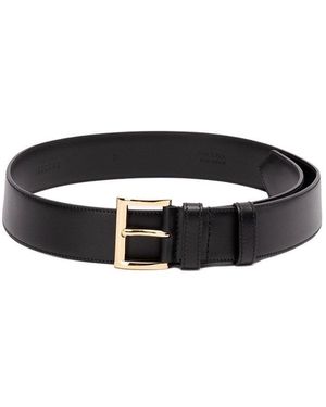 Prada Leather Belt - Black