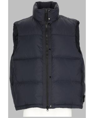 Stone Island Quilted Puffer Vest - Blue
