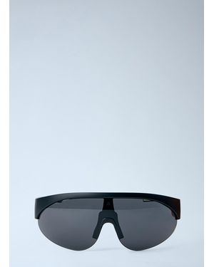 Moncler Myrr Oval Sunglasses - Gray