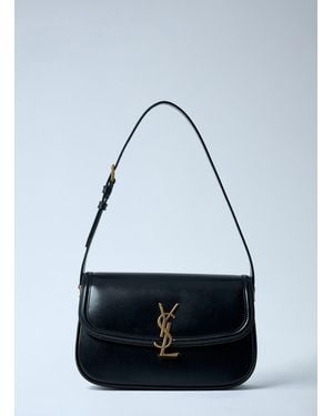 Saint Laurent Medium Solferino Shoulder Bag - Blue