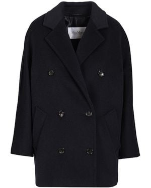 Max Mara Madame Short Coat - Black