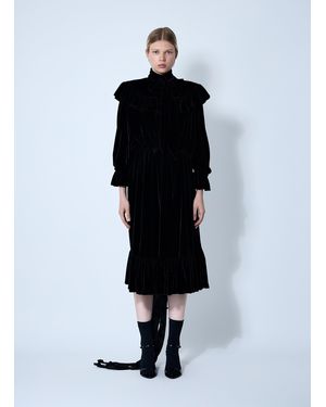 Balenciaga Lace-Up Dress - White