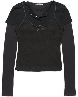 Acne Studios Tops - Black