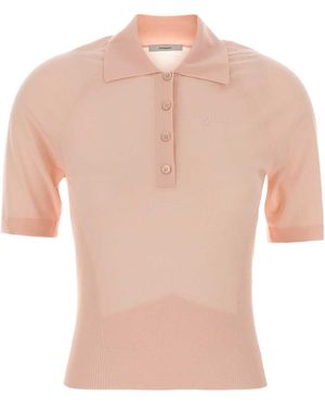 Givenchy Wool Polo Shirt - Pink