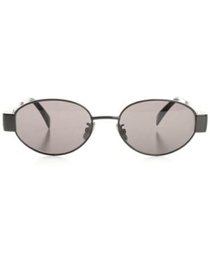 Celine "Triomphe" Sunglasses - Metallic