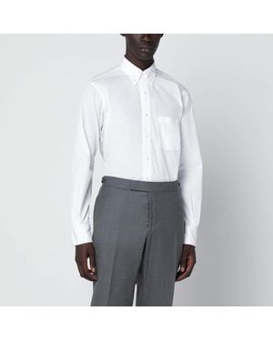 Thom Browne Buttondown Cotton Shirt - White