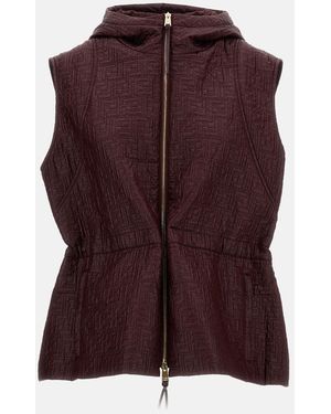 Fendi Gilet Quilted Nylon - Purple