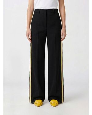 Loewe Wool Blend Palazzo Pants - Black