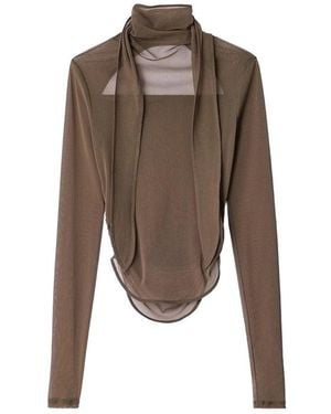 Lemaire Tops - Brown