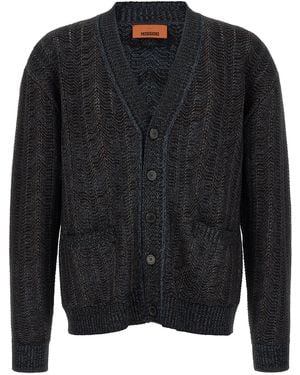 Missoni Knitted Cardigan - Black