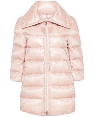 Herno Quilted Down Coat Light - Pink