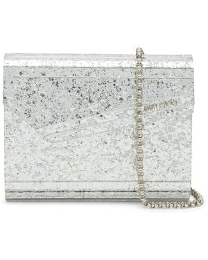 Jimmy Choo Small Candy Clutch - Gray