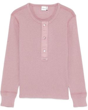 Chloé Chloã Cotton Crewneck Sweater - Pink