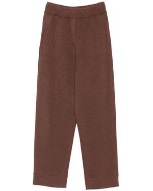 Brunello Cucinelli Cashmere Pants - Brown