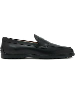 Tod's Mocassino Gomma 78L - Black