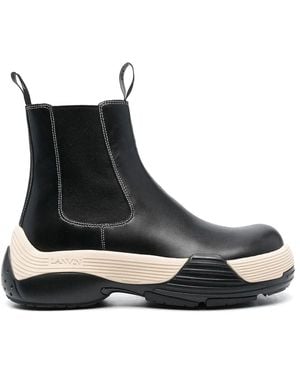 Lanvin Leather Boots - Black