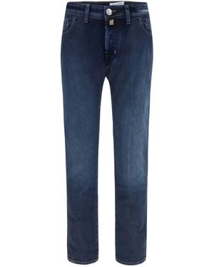Jacob Cohen Bard Super Stretch Denim Jeans - Blue