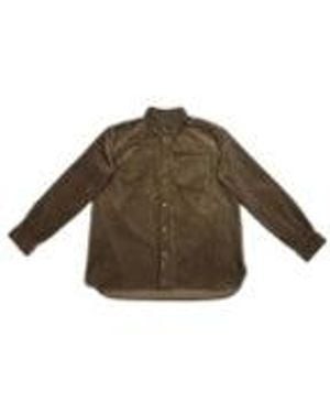 A.P.C. Overshirt Mateo Logo - Green