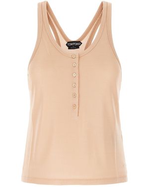 Tom Ford Clothing Tops - Natural