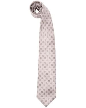 Brunello Cucinelli Tie - White