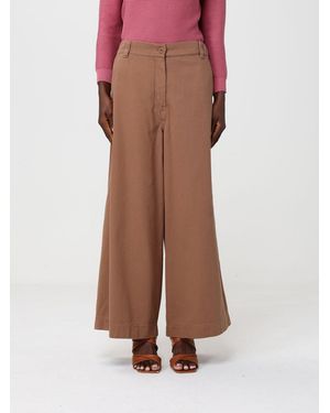 Weekend by Maxmara Pants Leather - Brown