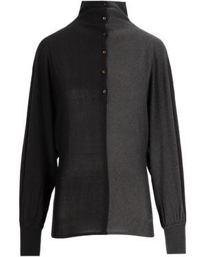 Jacquemus Losange Polo Shirt - Black