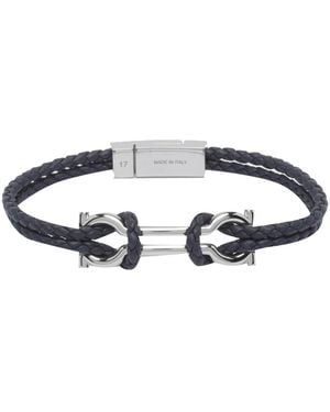 Ferragamo Double Gancini Bracelet - Blue