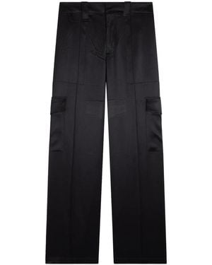 Phoebe Philo Liquid Cargo Pants - Black