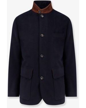 Loro Piana Roadster Cashmere Jacket - Blue