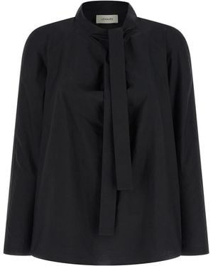 Lemaire 'Ascot' Blouse - Black