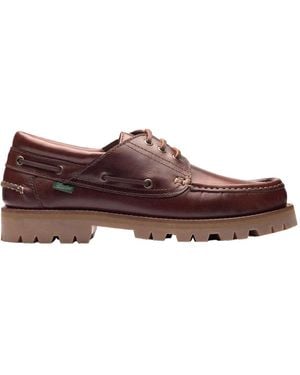 Paraboot Derby "Briac" Con Suola - Brown