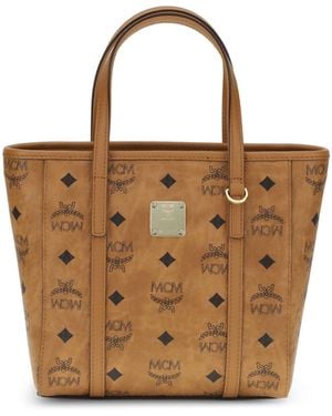 MCM Toni Hand Bag - Brown