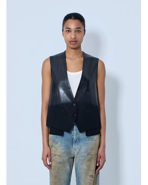 Acne Studios Tailored Sleeveless Waistcoat - Blue