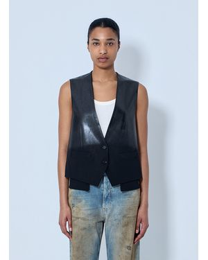 Acne Studios Tailored Sleeveless Waistcoat - Blue