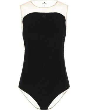 Courreges Polyester Bodysuit - Black