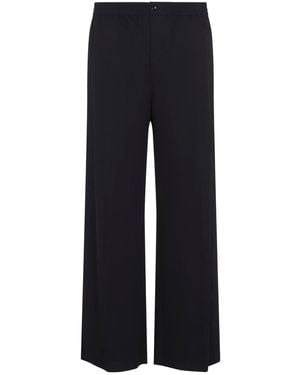 Celine Elastic Waist Pants - Blue