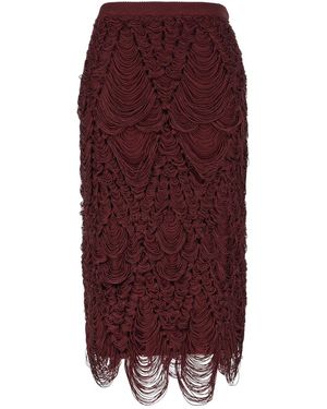 Ferragamo Clothing Skirts - Purple