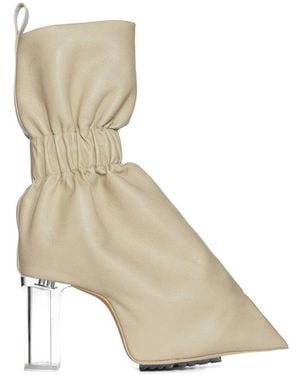 Rick Owens Neutrals Shoes - Natural