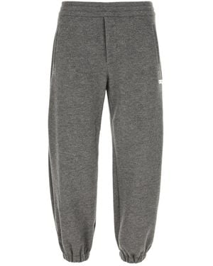 McQueen Clothing Pants - Gray