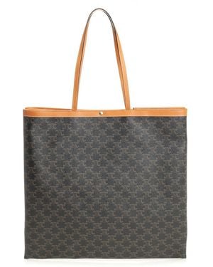 Celine Large Flat Shopper - Gray