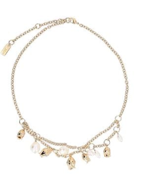 Chloé "Chloé Tulip" Necklace - Metallic