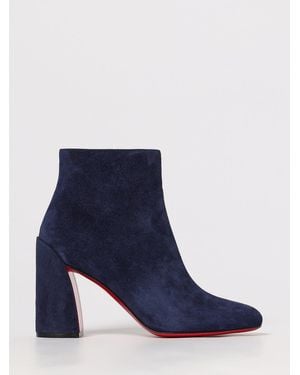 Christian Louboutin Flat Ankle Boot - Blue