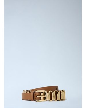 Miu Miu Chain Belt - Blue